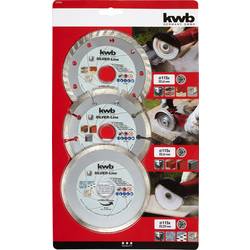 kwb 797080 diamantový řezný kotouč Průměr 115 mm Ø otvoru 22 mm 3 ks