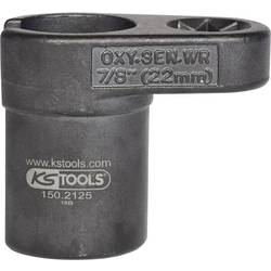 KS Tools 150.2125 1/2 lambda sonda, drážkovaná, 6-hran, 22 mm