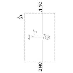Siemens 3SU11001HB201CH0 3SU1100-1HB20-1CH0 kulové tlačítko plastový přední prstenec plastové zdvihátko červená otočení 1 ks Piece