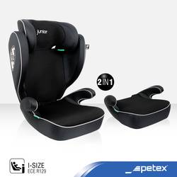 Petex Basic 1500 schwarz HDPE nach ECE R129 dětská sedačka černá