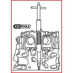 KS Tools 152.1388 Čisticí nástroj na vstřikovače, Mercedes