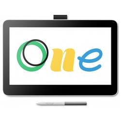 Wacom One 13 touch pen USB kreativní displej s perem černá, bílá