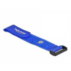 Delock kabelový manažer na suchý zip (d x š) 190 mm x 25 mm modrá 5 ks