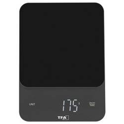 TFA Dostmann BROWNIE digitální kuchyňská váha digitální digitální Max. váživost=5000 g černá 130 x 180 x 20