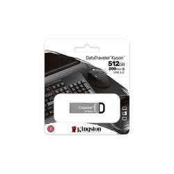 Kingston DataTraveler Kyson USB flash disk Retail 512 GB stříbrná DTKN/512GB USB 3.2 (Gen 1x1)