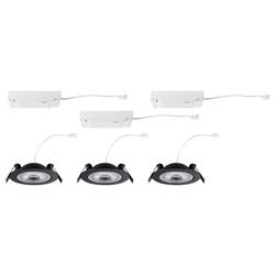 Paulmann 92258 Aumus LED vestavné svítidlo, LED, 5 W, černá