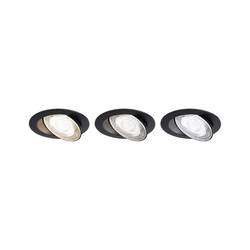 Paulmann 92258 Aumus LED vestavné svítidlo, LED, 5 W, černá
