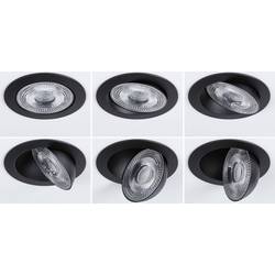 Paulmann 92258 Aumus LED vestavné svítidlo, LED, 5 W, černá