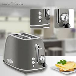 Profi Cook PC-TA 1193 topinkovač nerezová ocel, antracitová