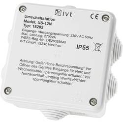 IVT přepínací stanice US-12N 2760 VA 18202 130 mm x 130 mm x 60 mm Vhodné pro model (střídač napětí):Universal