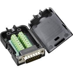 TRU COMPONENTS TC-9744136 zástrčka D-SUB Pólů: 15 drát 1 ks