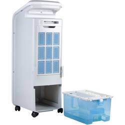 DOMO DO153A ochlazovač vzduchu 55 W (d x š x v) 28.3 x 25.3 x 71.5 cm bílá LED displej, s dálkovým ovládáním, otočný, s časovačem, se zvlhčovačem vzduchu