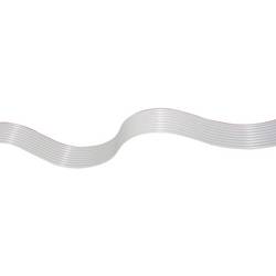 econ connect 28AWG10GR plochý kabel Rastr (rozteč): 1.27 mm 10 x 0.08 mm² šedá 30.50 m