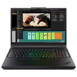 Lenovo Workstation Notebook Lenovo ThinkPad P16 Gen 3 40.6 cm (16 palec) Intel® Core™ Ultra 7 (Series 2) 255HX 48 GB RAM 1 TB SSD německá, QWERTZ vícebarevná