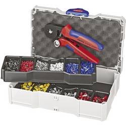 Knipex 97 90 09 krimpovací kleště dutiny na kabely, 0.08 do 10 mm², vč. sortimentu dutin na kabely v kufru