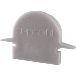 Deko Light 979541 Endkappe R-ET-01-10 Set 2 Stk, Grau koncová krytka profilu plast (d x š x v) 25 x 6 x 15.5 mm Piece 1 ks