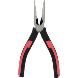 KS Tools 1152201 ploché jehlové kleště rovné nástrojová ocel 160 mm