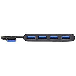 PORT Designs 900121 USB Hub 4 porty USB-A USB 3.0 5 GBit/s černá 900121