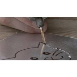 Dremel 26159901DM fréza , 3.2 mm, Délka 39 mm, 1 ks
