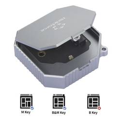 Renkforce RF-M2E-200 pouzdro pro pevný disk M.2 USB-C®, M.2 SATA, M.2 PCIe NVMe M.2 PCIe NVMe, M.2 SATA 6 Gb/s 2230 RF-6694572