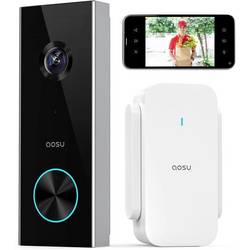 Aosu V8P Wi-Fi domovní video telefon kompletní sada, 1 ks, šedá, bílá, aos-V8P0.GAEU01000