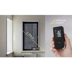 HOTO PRO laserový měřič vzdálenosti Bluetooth 50 m