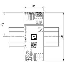 Phoenix Contact 1088494 síťový zdroj na DIN lištu 24 V/DC 1.3 A 30 W Počet výstupů:1 x Obsah 1 ks