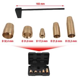 KS Tools 400.9080 Sada objímek pro montáž čerpadla, 6 ks