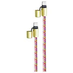 Intenso Kabel USB-C USB 2.0 USB-C ® zástrčka, USB-C ® zástrčka 1.65 m neonová šňůrka na mobilní telefon 7991005 datový kabel, nabíjecí kabel