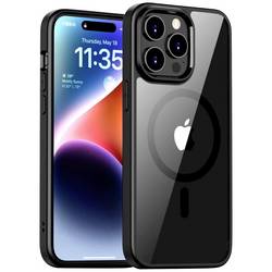 JT Berlin Pankow Hybrid MagSafe zadní kryt na mobil Apple iPhone 15 Pro Max černá, transparentní Kompatibilní s MagSafe 11043