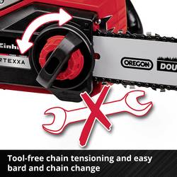 Einhell Power X-Change FORTEXXA 18/30 akumulátor řetězová pila délka čepele 300 mm