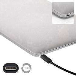 Goobay USB kabel USB 3.2 Gen1 USB-C ® zástrčka 2 m černá oboustranně zapojitelná zástrčka, hliníková zástrčka, kulatý vodič, PVC plášť 66508