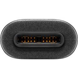 Goobay USB kabel USB 3.2 Gen1 USB-C ® zástrčka 2 m černá oboustranně zapojitelná zástrčka, hliníková zástrčka, kulatý vodič, PVC plášť 66508