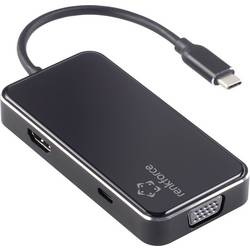Renkforce RF-4613076 USB-C® dokovací stanice Vhodné pro značky (dokovací stanice pro notebook): univerzální napájení USB-C®