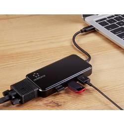 Renkforce RF-4613076 USB-C® dokovací stanice Vhodné pro značky (dokovací stanice pro notebook): univerzální napájení USB-C®