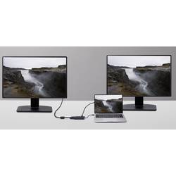Renkforce RF-4613076 USB-C® dokovací stanice Vhodné pro značky (dokovací stanice pro notebook): univerzální napájení USB-C®