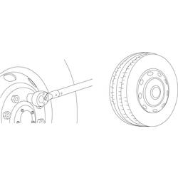 Matador Schraubwerkzeuge 61720030, momentový klíč, s přepínací ráčnou, 1/2 (12,5 mm), 70 - 350 Nm