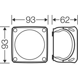 Hensel 62000000 rozbočovací krabice (š x v) 93 mm x 93 mm šedobílá (RAL 7035) IP66 1 ks