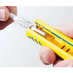 Jokari 30600 Secura Coaxi No.1 odizolovací nástroj Vhodné pro odizolovací kleště koaxiální kabel, PVC kulaté kabely 4.8 do 7.5 mm RG58, RG59 Vhodné pro značku