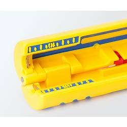 Jokari 30600 Secura Coaxi No.1 odizolovací nástroj Vhodné pro odizolovací kleště koaxiální kabel, PVC kulaté kabely 4.8 do 7.5 mm RG58, RG59 Vhodné pro značku