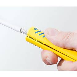Jokari 30600 Secura Coaxi No.1 odizolovací nástroj Vhodné pro odizolovací kleště koaxiální kabel, PVC kulaté kabely 4.8 do 7.5 mm RG58, RG59 Vhodné pro značku