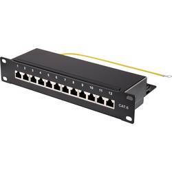 Renkforce síťový patch panel 254 mm (10) CAT 6 1 U osazený