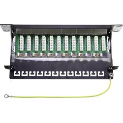 Renkforce síťový patch panel 254 mm (10) CAT 6 1 U osazený