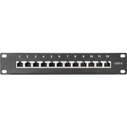 Renkforce síťový patch panel 254 mm (10) CAT 6 1 U osazený
