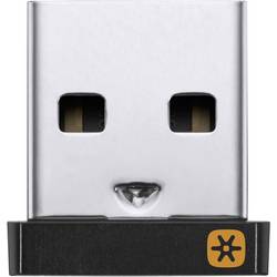 Logitech Pico USB Unifying Receiver-1 bezdrátový, USB německá, QWERTZ černá