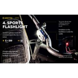ArmyTek F07001G Crystal Grey přenosné LED svítidlo LED šedá, transparentní