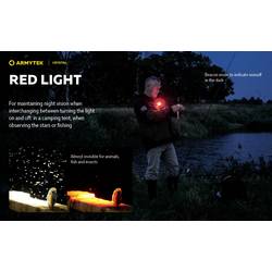 ArmyTek F07001G Crystal Grey přenosné LED svítidlo LED šedá, transparentní