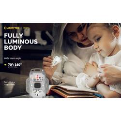 ArmyTek F07001G Crystal Grey přenosné LED svítidlo LED šedá, transparentní