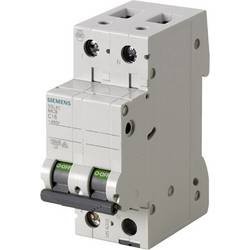 Siemens 5SL45106 5SL4510-6 elektrický jistič B/10 kA 2pólový 10 A 230 V