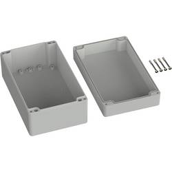 TRU COMPONENTS TC-9065672 Průmyslová skříň 200 x 120 x 90 ABS šedobílá (RAL 7035) 1 ks